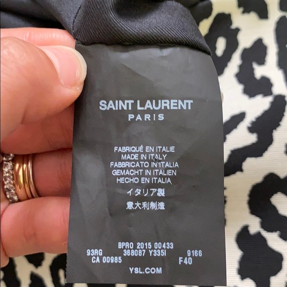 YSL Saint Laurent shift dress sz 4 - Picture 6 of 6